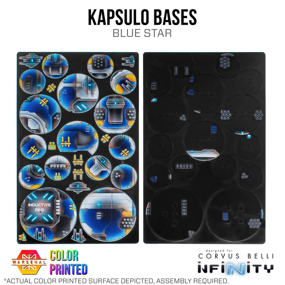 Kapsulo Bases [Color Printed] - Bards & Cards