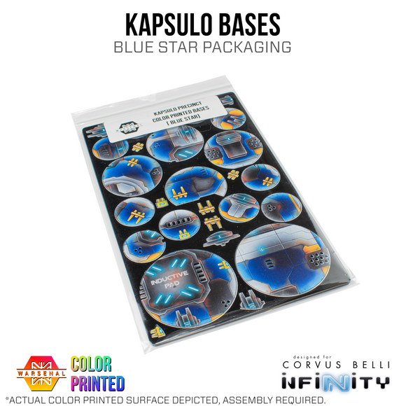 Kapsulo Bases [Color Printed] - Bards & Cards