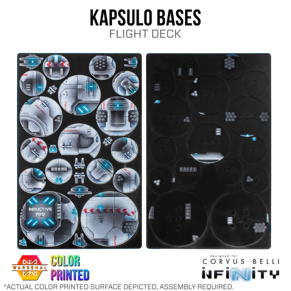 Kapsulo Bases [Color Printed] - Bards & Cards