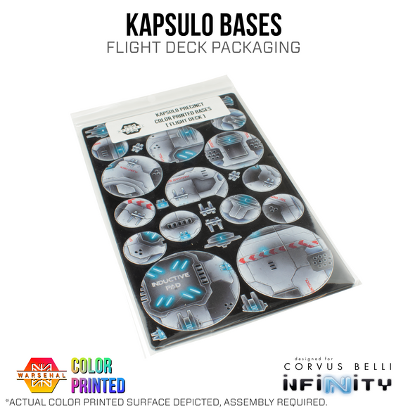 Kapsulo Bases [Color Printed] - Bards & Cards
