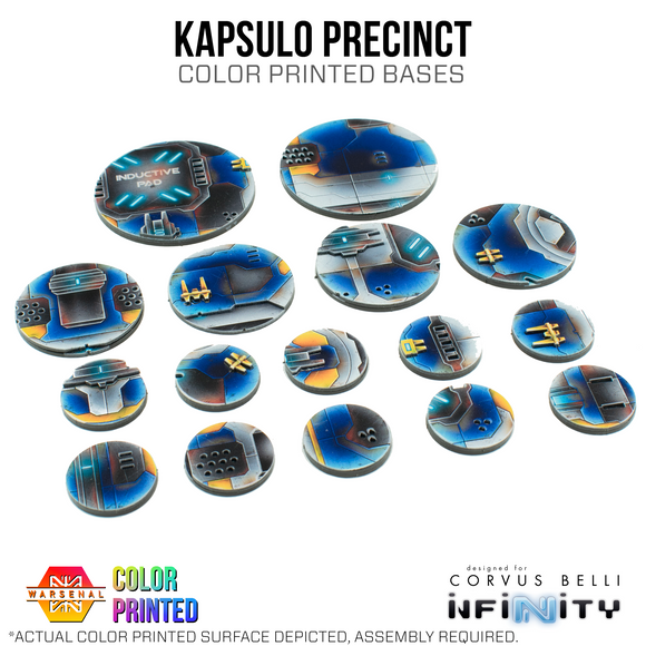 Kapsulo Bases [Color Printed] - Bards & Cards