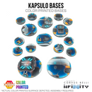Kapsulo Bases [Color Printed] - Bards & Cards