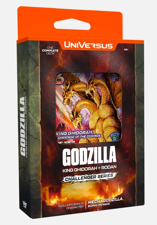 UniVersus: King Ghidorah + Rodan Challenger Deck