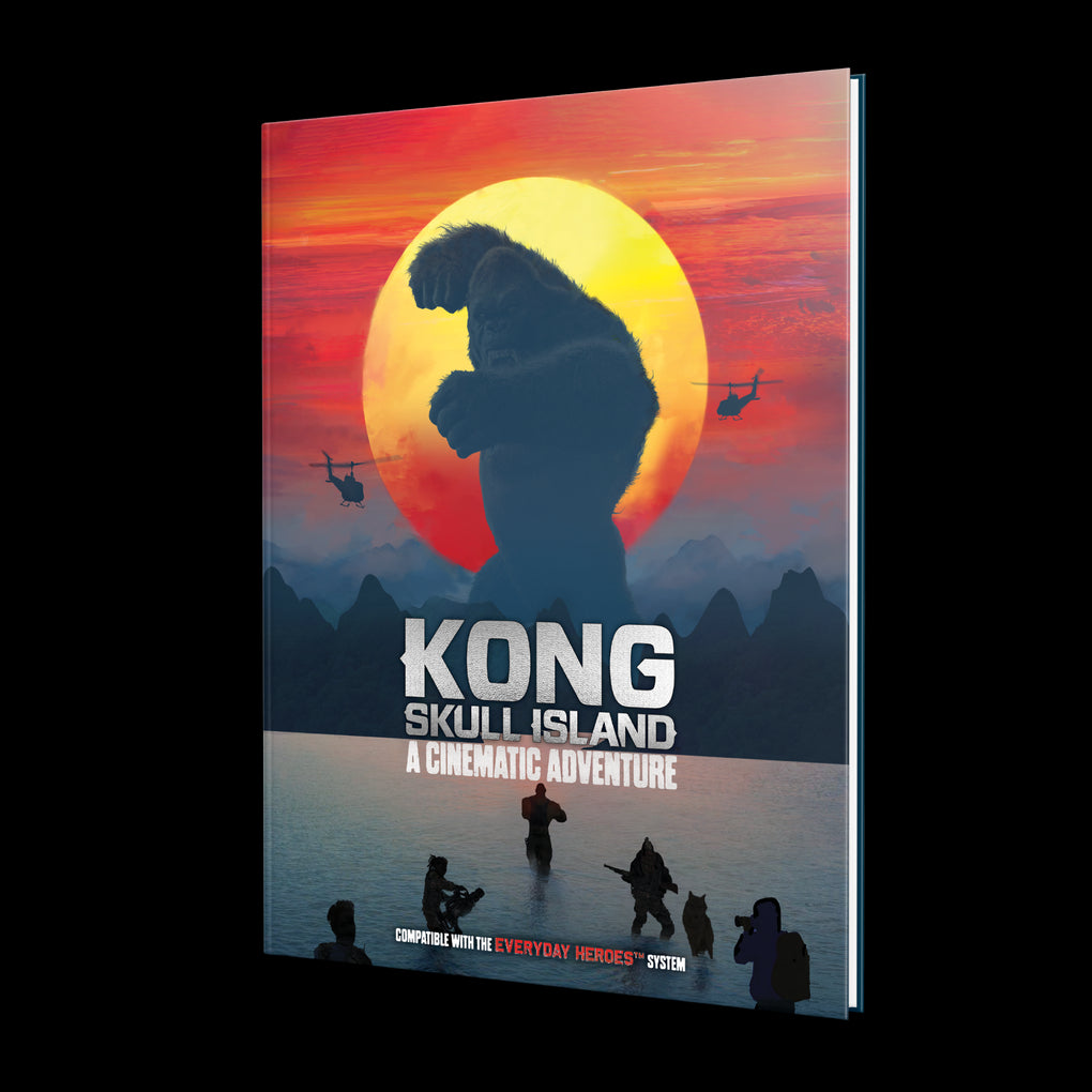 Kong: Skull Island Cinematic Adventure for Everyday Heroes RPG - Bards & Cards