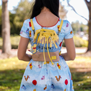 Stitch Shoppe by Loungefly: Disney Winnie the Pooh - Up in the Clouds "Laci" Dress - Bards & Cards