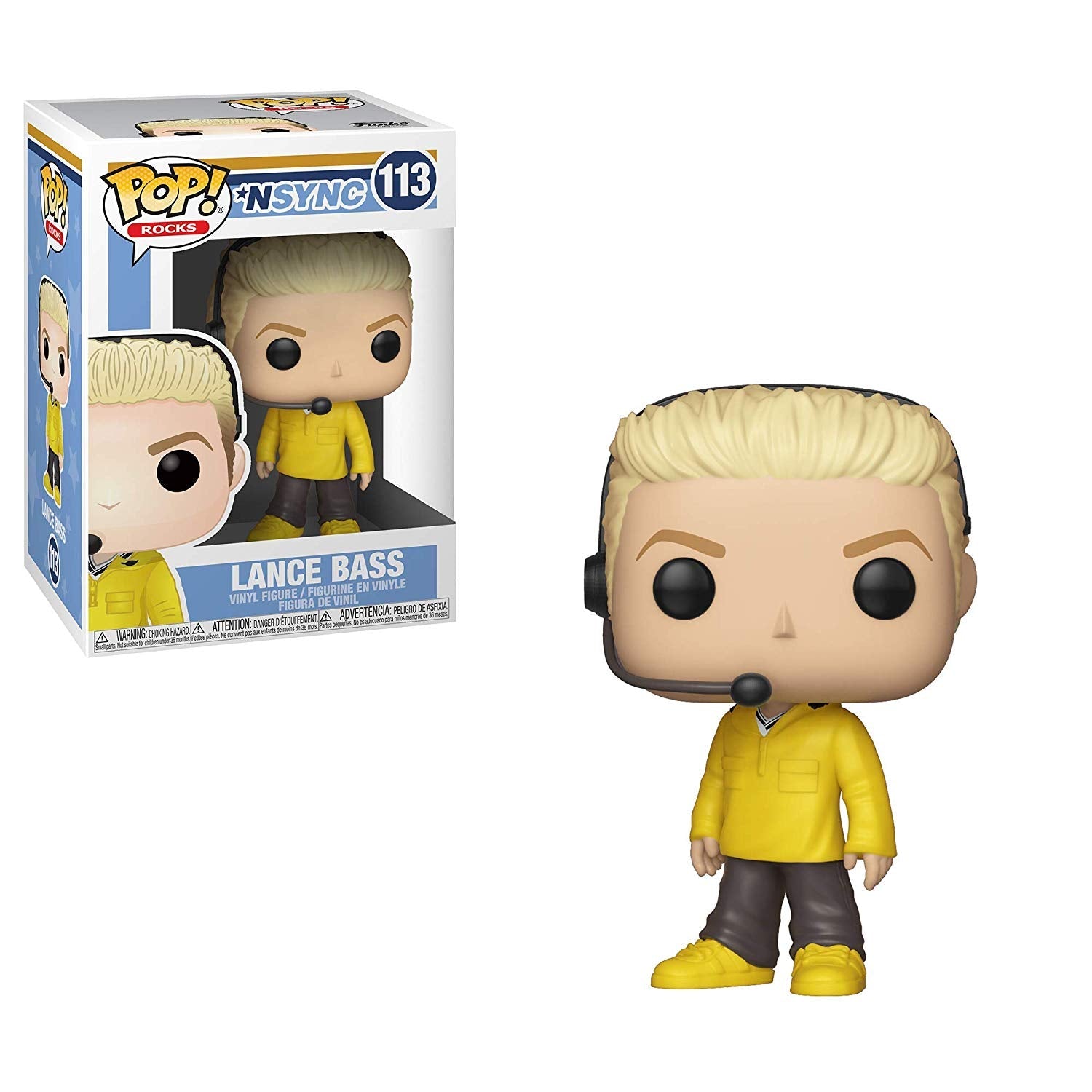 Funko POP! Rocks: *NSYNC - Lance Bass Vinyl Figure #113 - Bards & Cards