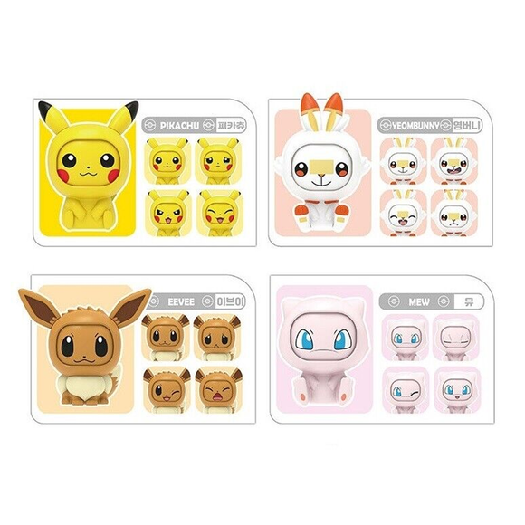 LingDong: Pokemon Face Off Figures 1st Batch - 1 Blind Pokeball Capsule - Bards & Cards