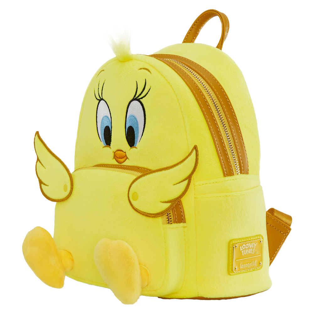 Loungefly Looney Tunes Tweety Plush Mini Backpack - Thumbnail 2