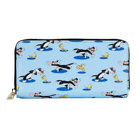 Loungefly: Looney Tunes - Tweety and Sylvester Zip Wallet - Bards & Cards