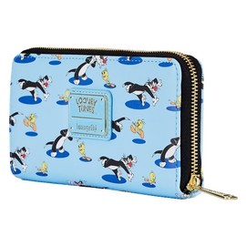 Loungefly: Looney Tunes - Tweety and Sylvester Zip Wallet - Bards & Cards