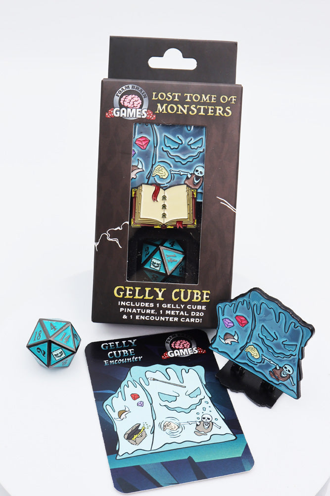 Lost Tome of Monsters: Gelly Cube - Foam Brain Games - Bards & Cards