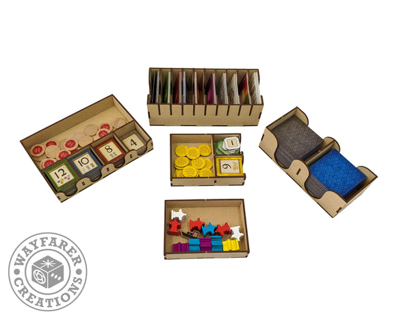Lanterns Board Game Organizer Insert - Bards & Cards