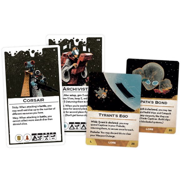 Arcs: Leaders & Lore Pack - Bards & Cards