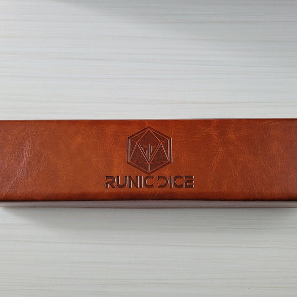 Lightning Handmade Resin DND Dice Set - Bards & Cards