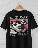 'Live Fast, Eat Trash' Shirt-2