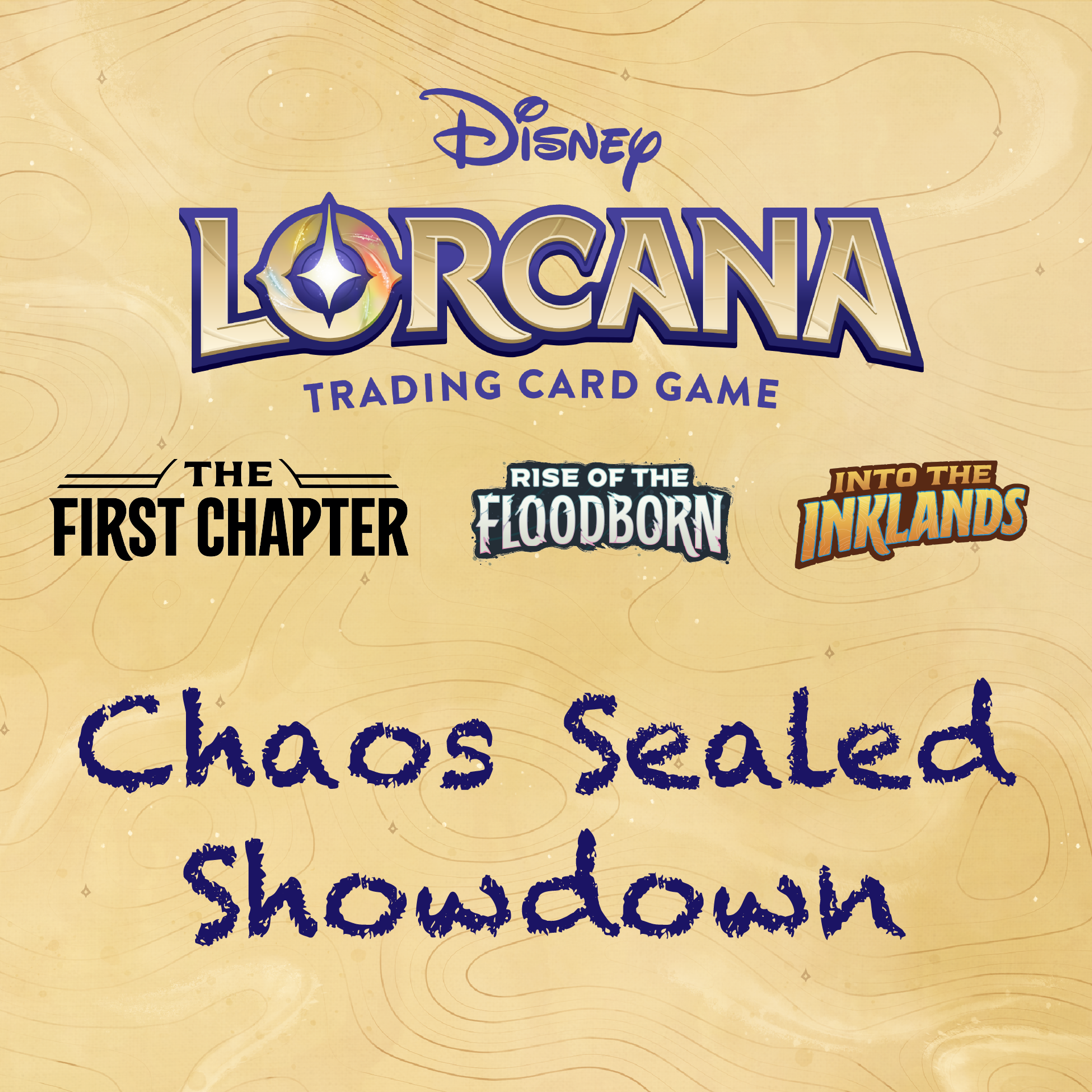 5/11/2024, 3 pm - Disney Lorcana Chaos Sealed Showdown - Bards & Cards