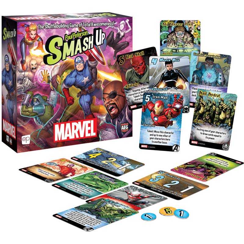 Smash Up: Marvel - Bards & Cards