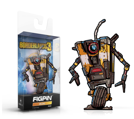 FiGPiN mini: Borderlands 3 - Claptrap #M40