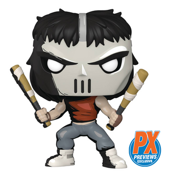 Funko POP! Teenage Mutant Ninja Turtles - Casey Jones (Comic Version) Vinyl Figure #36 Preview Exclusives (PX) - Bards & Cards