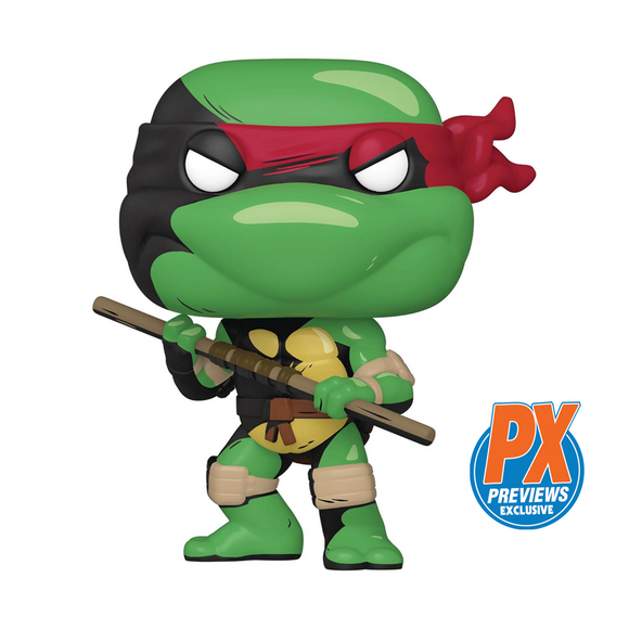Funko POP! Teenage Mutant Ninja Turtles - Donatello (Comic Version) Vinyl Figure #33 Preview Exclusives (PX) - Bards & Cards