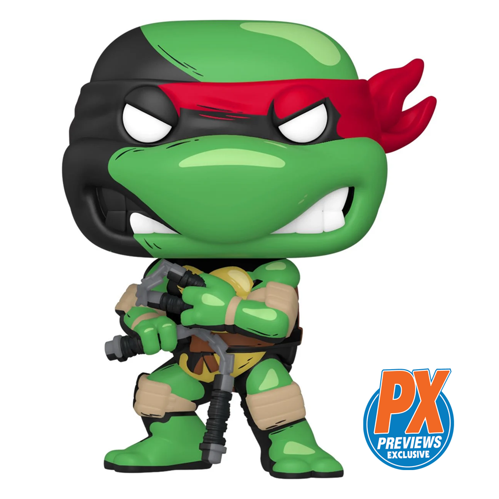 Funko POP! Teenage Mutant Ninja Turtles - Michelangelo (Comic Version) Vinyl Figure #34 Preview Exclusives (PX) - 0