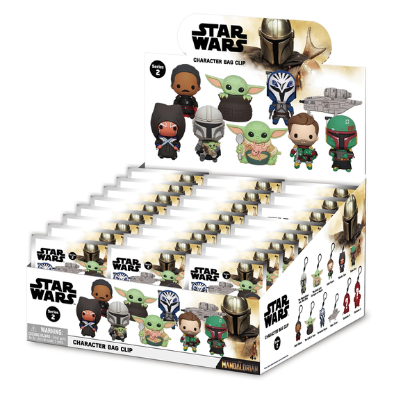 Monogram: Star Wars: The Mandalorian Series 2 - 3D Foam Bag Clip Blind Bag - Bards & Cards