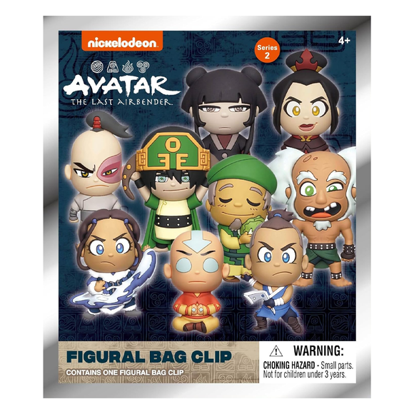 Monogram: Avatar: The Last Airbender Series 2 - 3D Foam Bag Clip Blind Bag - Bards & Cards
