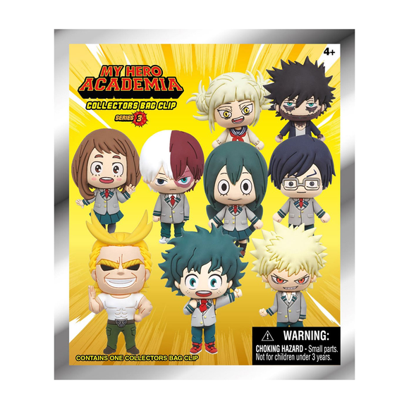 Monogram: My Hero Academia Series 3 - 3D Foam Bag Clip Blind Bag - Bards & Cards