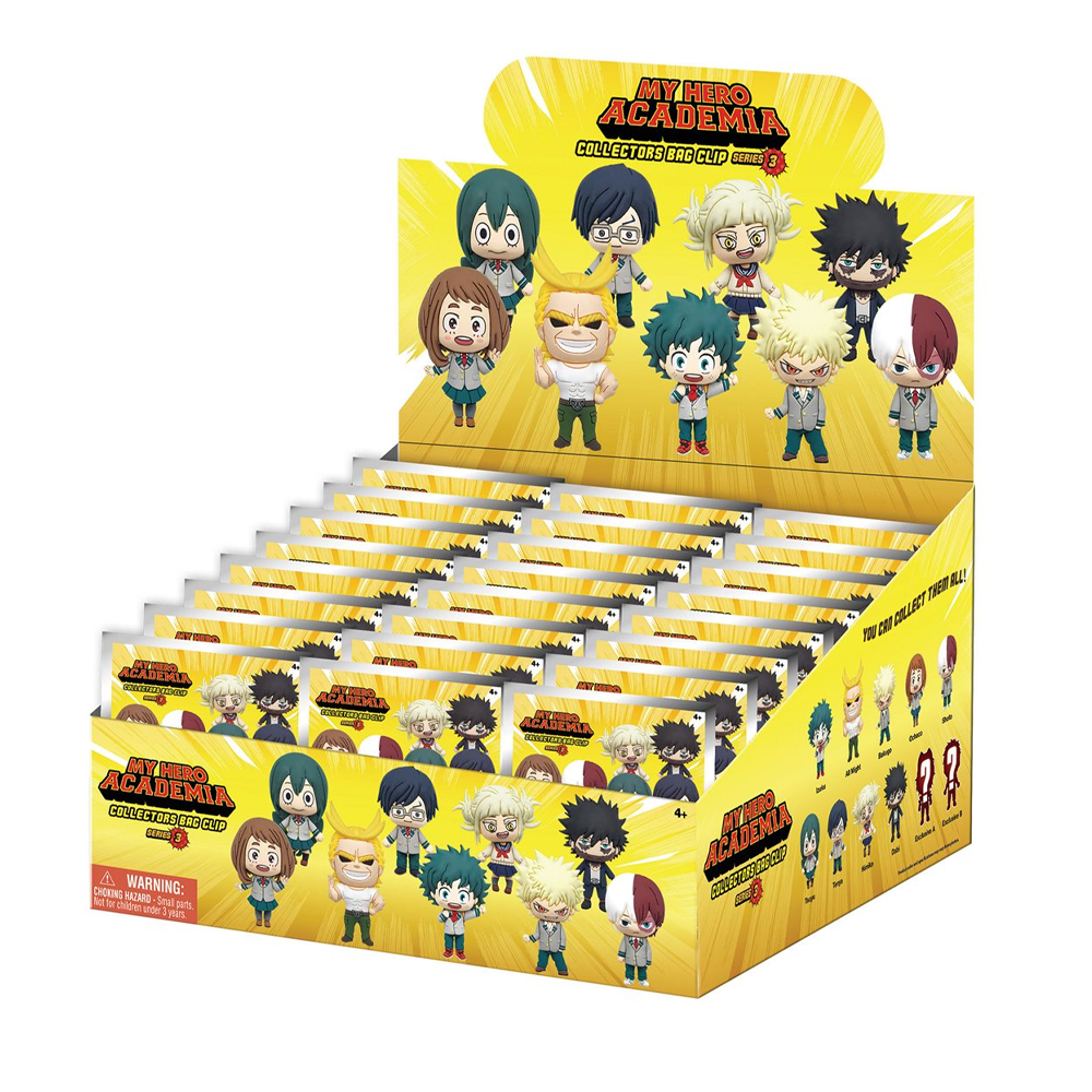 Monogram: My Hero Academia Series 3 - 3D Foam Bag Clip Blind Bag