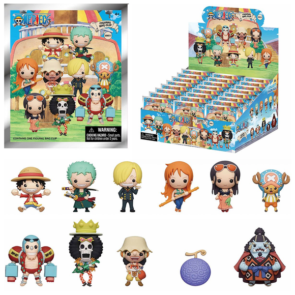 Monogram: One Piece Series 3 - 3D Foam Bag Clip Blind Bag - Bards & Cards