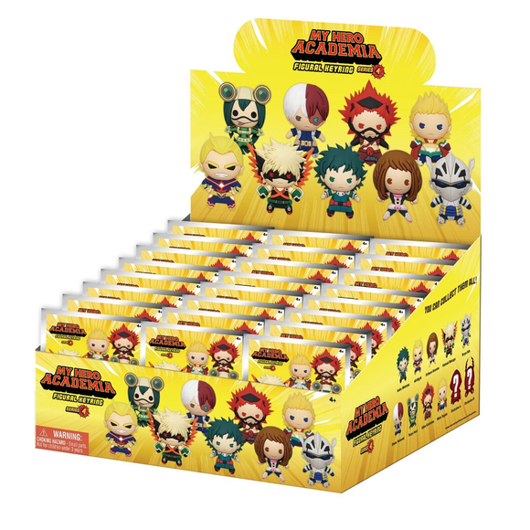 Monogram: My Hero Academia Series 4 - 3D Foam Bag Clip Blind Bag - Bards & Cards