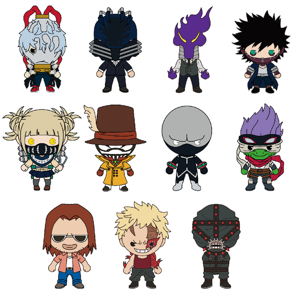 Monogram: My Hero Academia: Villians Series 6 - 3D Foam Bag Clip Blind Bag - Bards & Cards