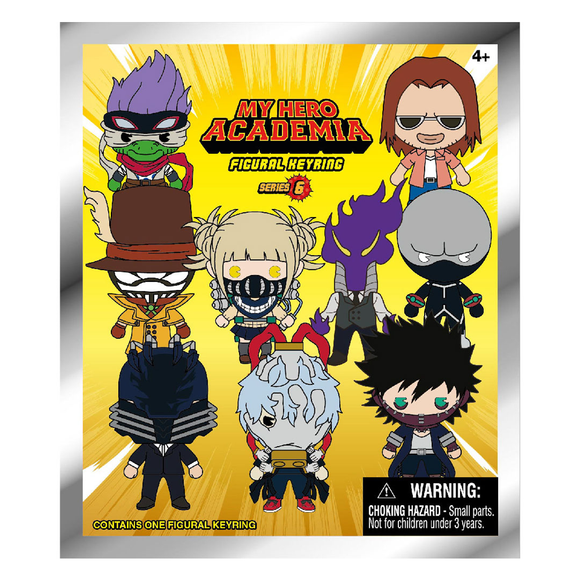 Monogram: My Hero Academia: Villians Series 6 - 3D Foam Bag Clip Blind Bag - Bards & Cards