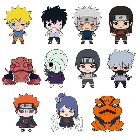 Monogram: Naruto Shippuden Series 5 - 3D Foam Bag Clip Blind Bag - Bards & Cards