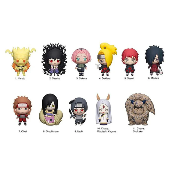 Monogram: Naruto Shippuden Series 6 - 3D Foam Bag Clip Blind Bag - Bards & Cards