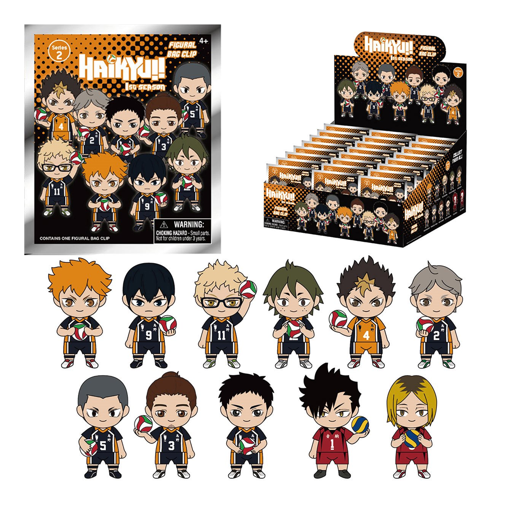 Monogram: Haikyuu!! Series 2 - 3D Foam Bag Clip Blind Bag - 0