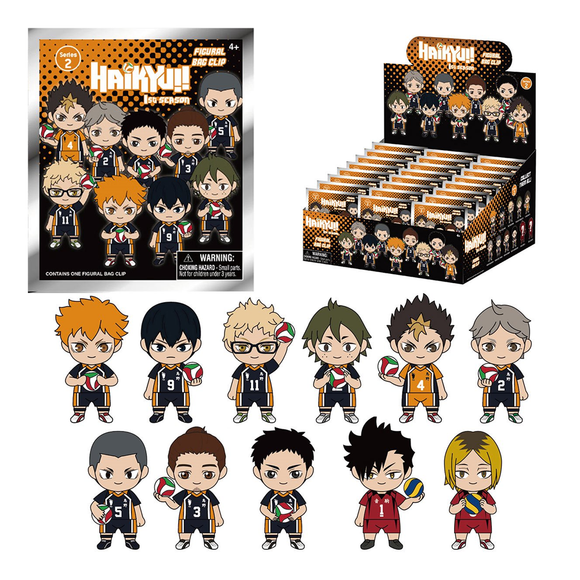 Monogram: Haikyuu!! Series 2 - 3D Foam Bag Clip Blind Bag - Bards & Cards