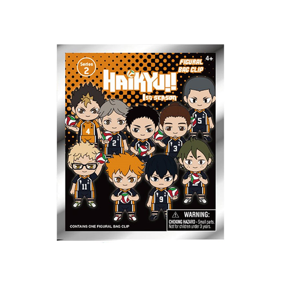 Monogram: Haikyuu!! Series 2 - 3D Foam Bag Clip Blind Bag - Bards & Cards