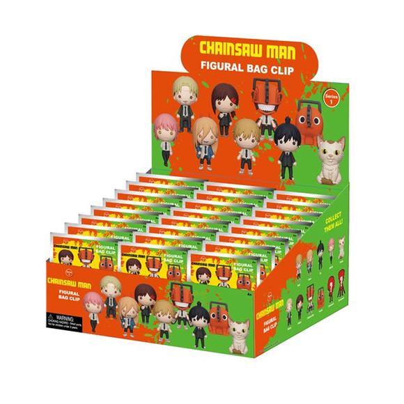 Monogram: Chainsaw Man Series 1 - 3D Foam Bag Clip Blind Bag - Bards & Cards