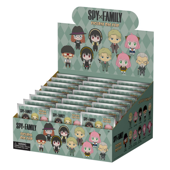 Monogram: Spy x Family - 3D Foam Bag Clip Blind Bag - Bards & Cards