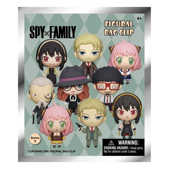 Monogram: Spy x Family - 3D Foam Bag Clip Blind Bag - Bards & Cards
