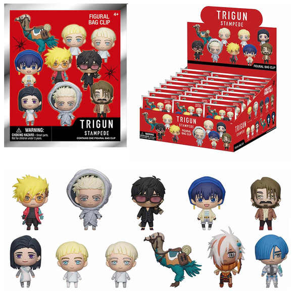 Monogram: Trigun Series 1 - 3D Foam Bag Clip Blind Bag - Bards & Cards