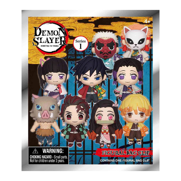 Monogram: Demon Slayer: Kimetsu no Yaiba Series 1 - 3D Foam Bag Clip Blind Bag - Bards & Cards