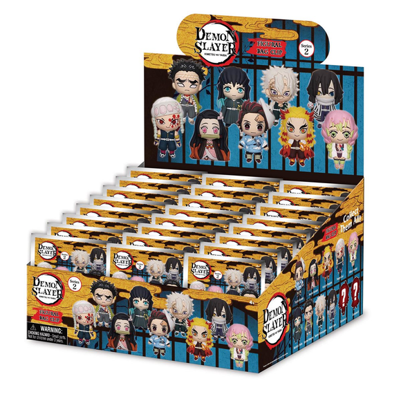 Monogram: Demon Slayer: Kimetsu no Yaiba Series 2 - 3D Foam Bag Clip Blind Bag - Bards & Cards