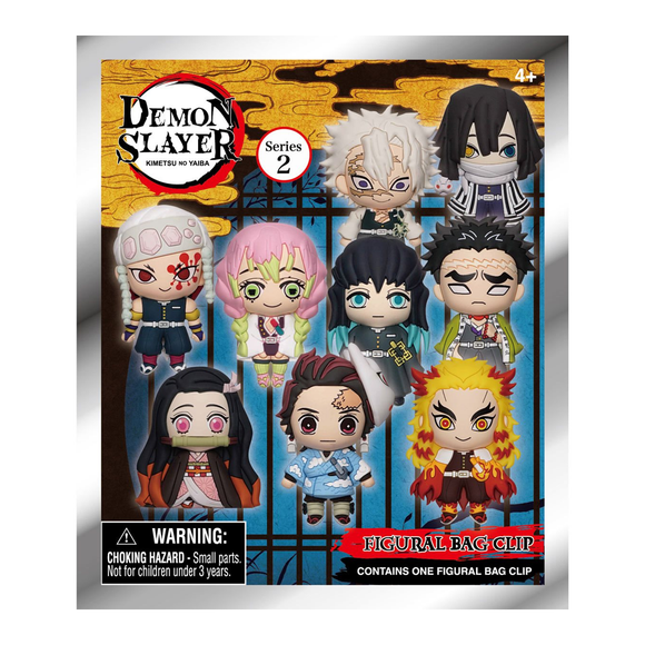 Monogram: Demon Slayer: Kimetsu no Yaiba Series 2 - 3D Foam Bag Clip Blind Bag - Bards & Cards