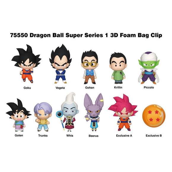 Monogram: Dragon Ball Z Series 1 - 3D Foam Bag Clip Blind Bag - Bards & Cards