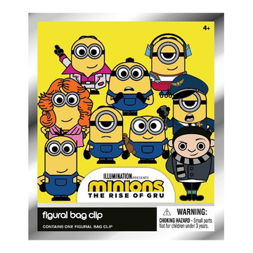 Monogram: Minions: The Rise of Gru Series 1 - 3D Foam Bag Clip Blind Bag - Bards & Cards