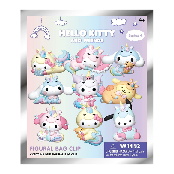Monogram: Sanrio Hello Kitty Series 4 - 3D Foam Bag Clip Blind Bag - Bards & Cards