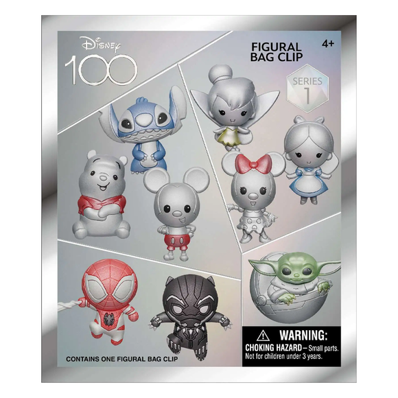 Monogram: Disney D100 Series 1 - 3D Foam Bag Clip Blind Bag - Bards & Cards