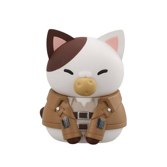 [PRE-ORDER] Megahouse Mega Cat Project: Attack on Tinyan - Gathering Scout Regiment Danyan! (1 Blind Box Figure) - Bards & Cards
